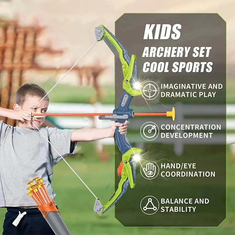 Set de Arquería para Niños, Ar - Kids Outdoor Archery Set reseña y precio