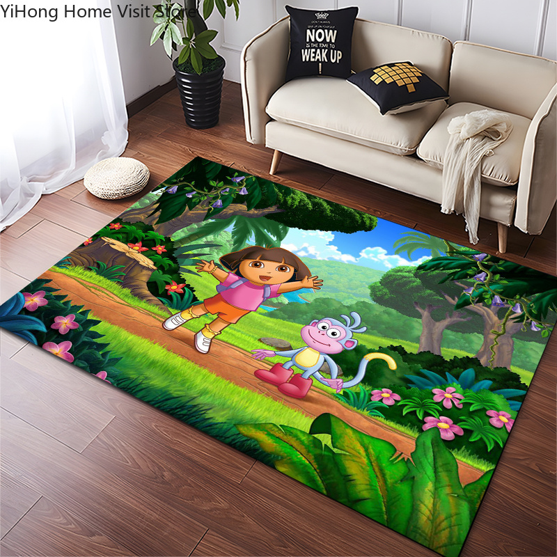 Alfombra divertida de Dora la  - Kids Outdoor Table And Chairs reseña y precio