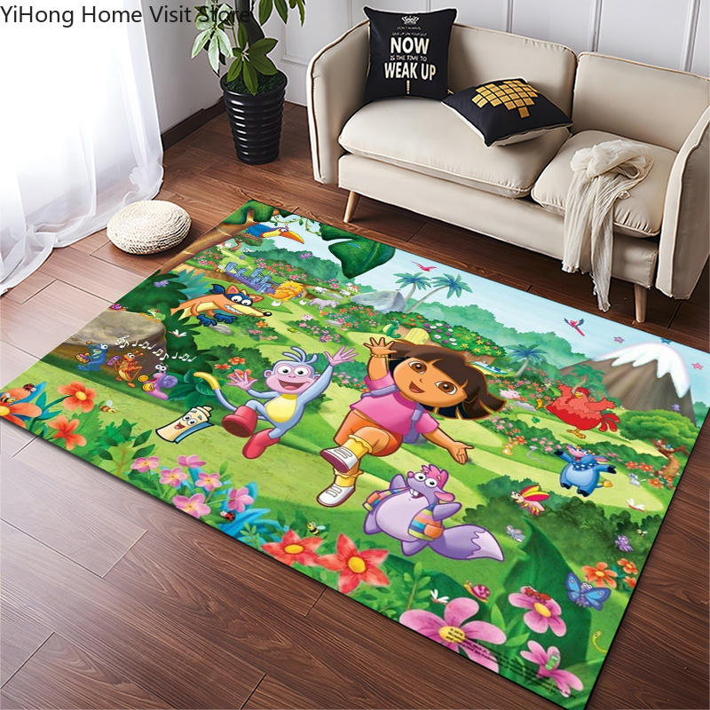 Alfombra divertida de Dora la  - Kids Outdoor Table And Chairs reseña y precio