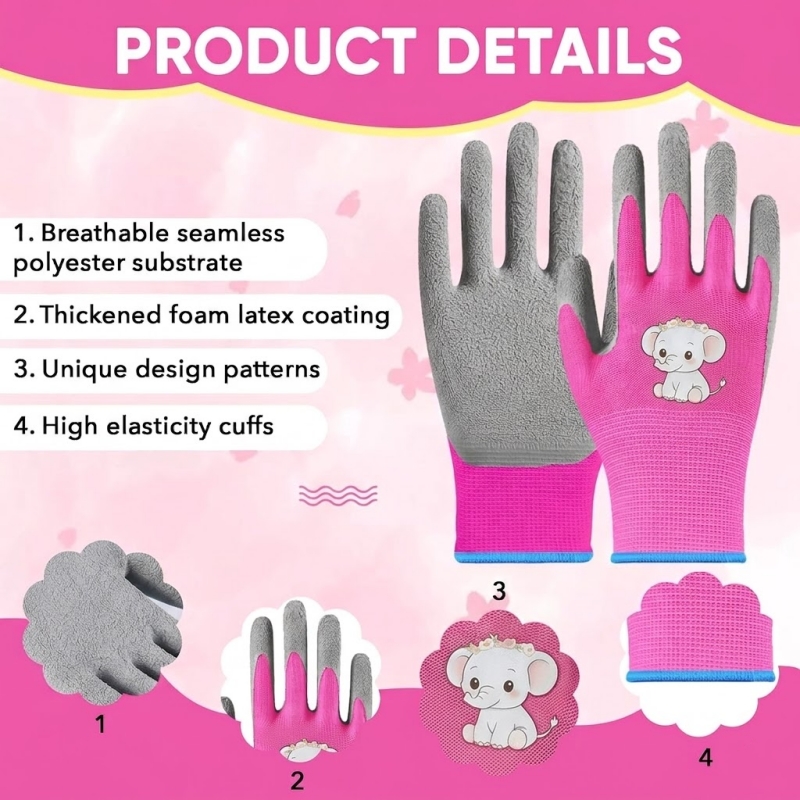 Guantes de Jardinería para Niñ - Kids Outdoor Play Yard reseña y precio