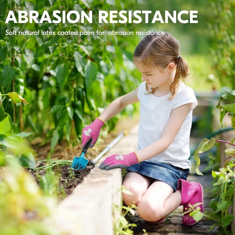 Guantes de Jardinería para Niñ - Kids Outdoor Play Yard reseña y precio