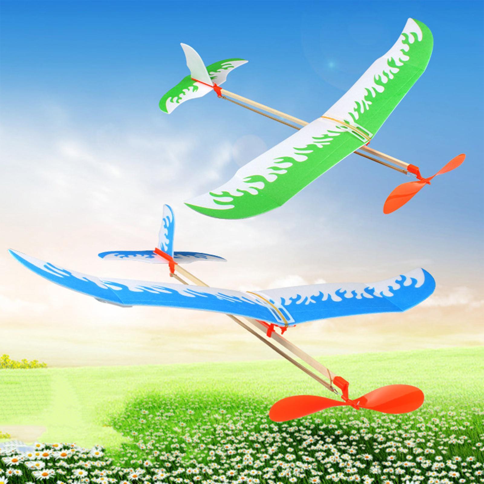 Aviones de Goma con Motor, Kit - Kids Outdoor Activity Toys reseña y precio