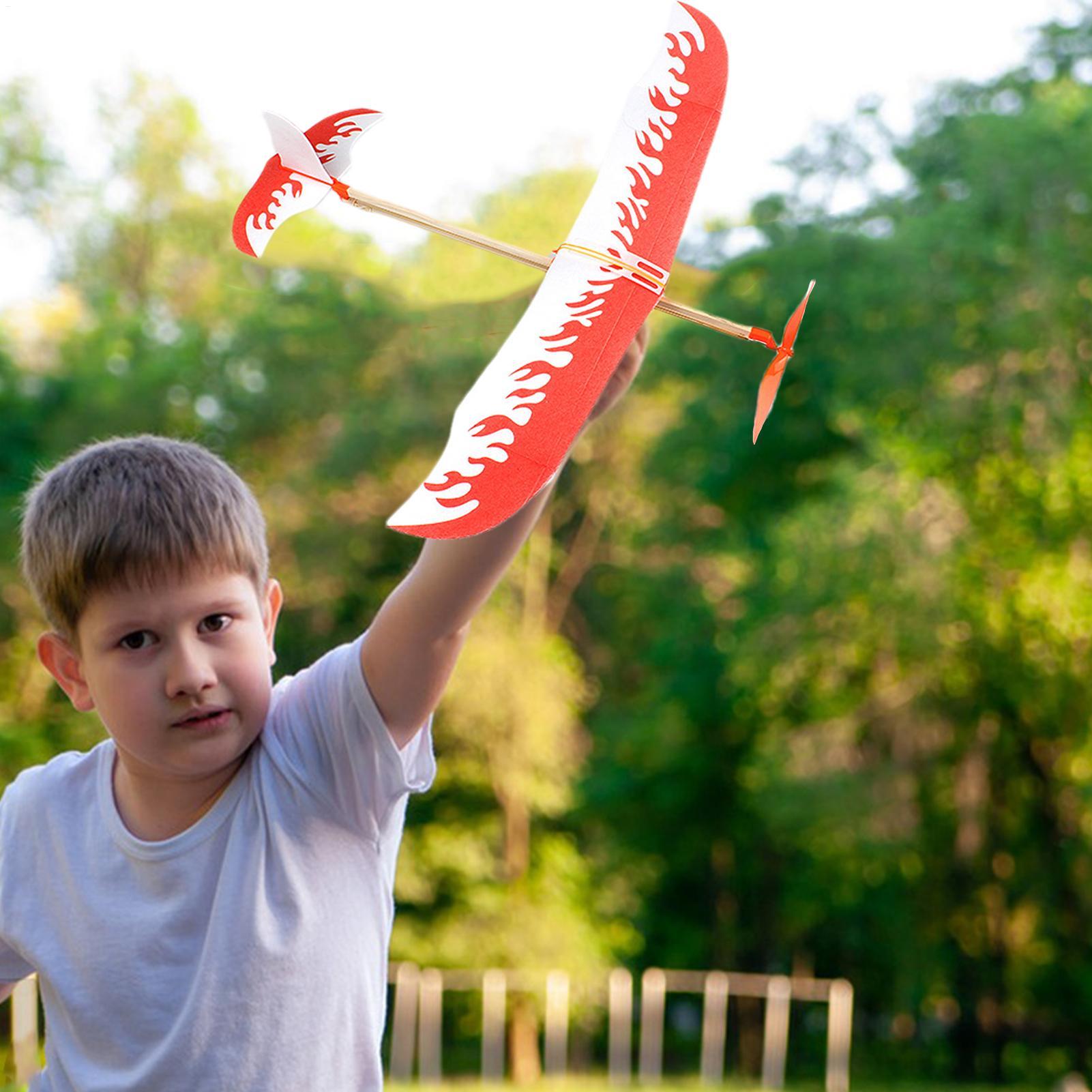 Aviones de Goma con Motor, Kit - Kids Outdoor Activity Toys reseña y precio