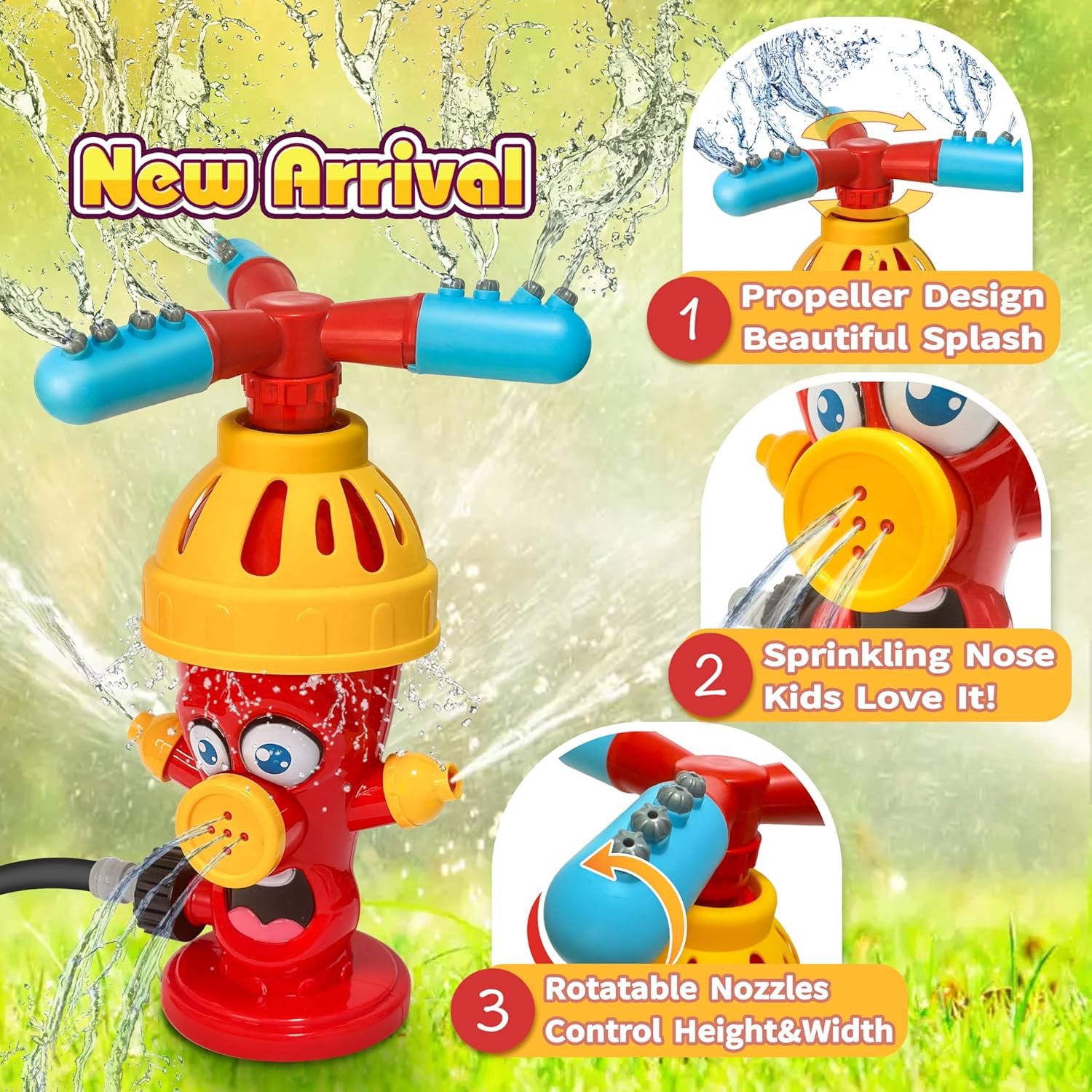 Juguete de Agua con Rociador,  - Kids Outdoor Yard Tools reseña y precio