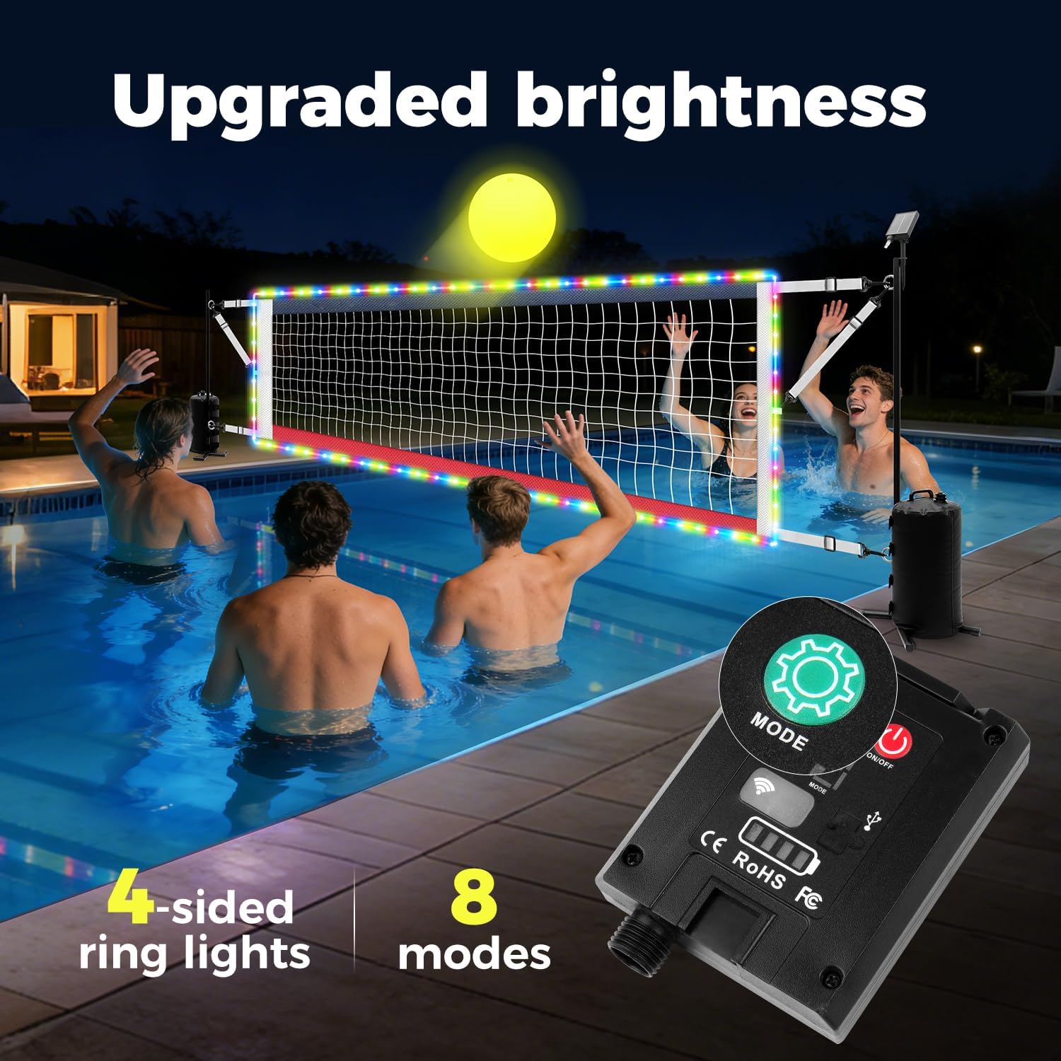Red de Voleibol Acuático Ajust - Kids Outdoor Volleyball Net reseña y precio