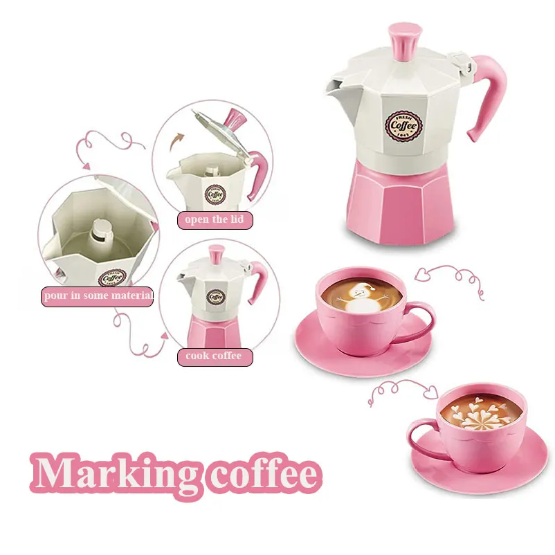 Juego de café de simulación pa - Kids Outdoor Kitchen Diy reseña y precio