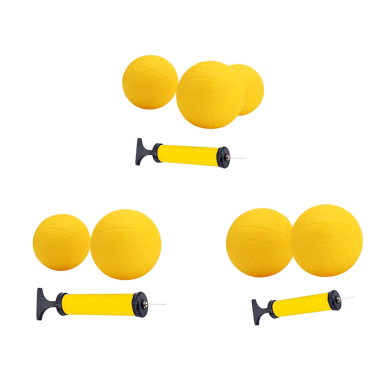 Mini Voleibol Inflable Amarill - Kids Outdoor Volleyball Net reseña y precio