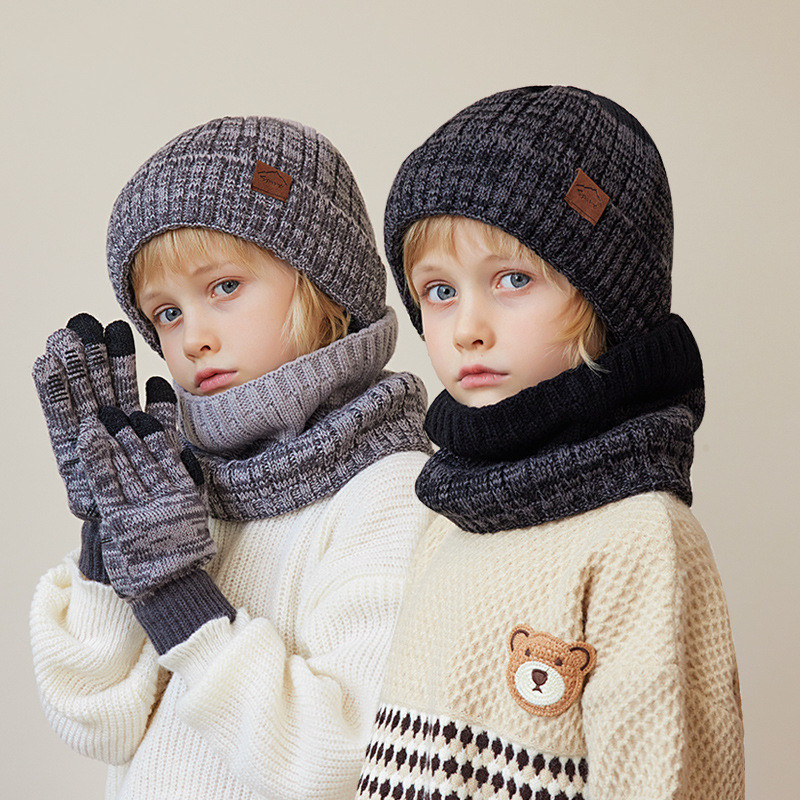 Conjunto de guantes de punto p - Kids Outdoor Gloves reseña y precio