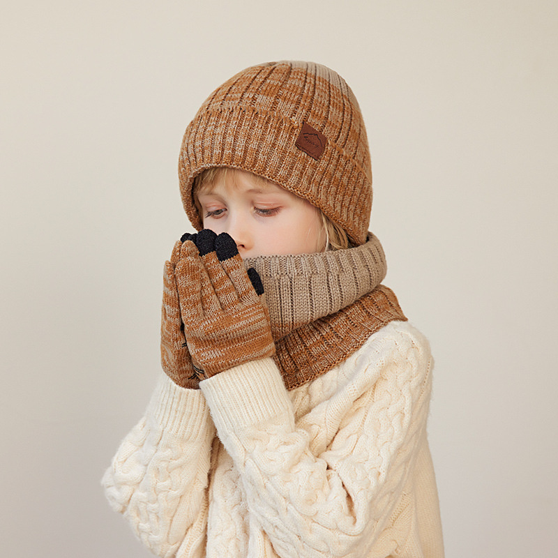 Conjunto de guantes de punto p - Kids Outdoor Gloves reseña y precio