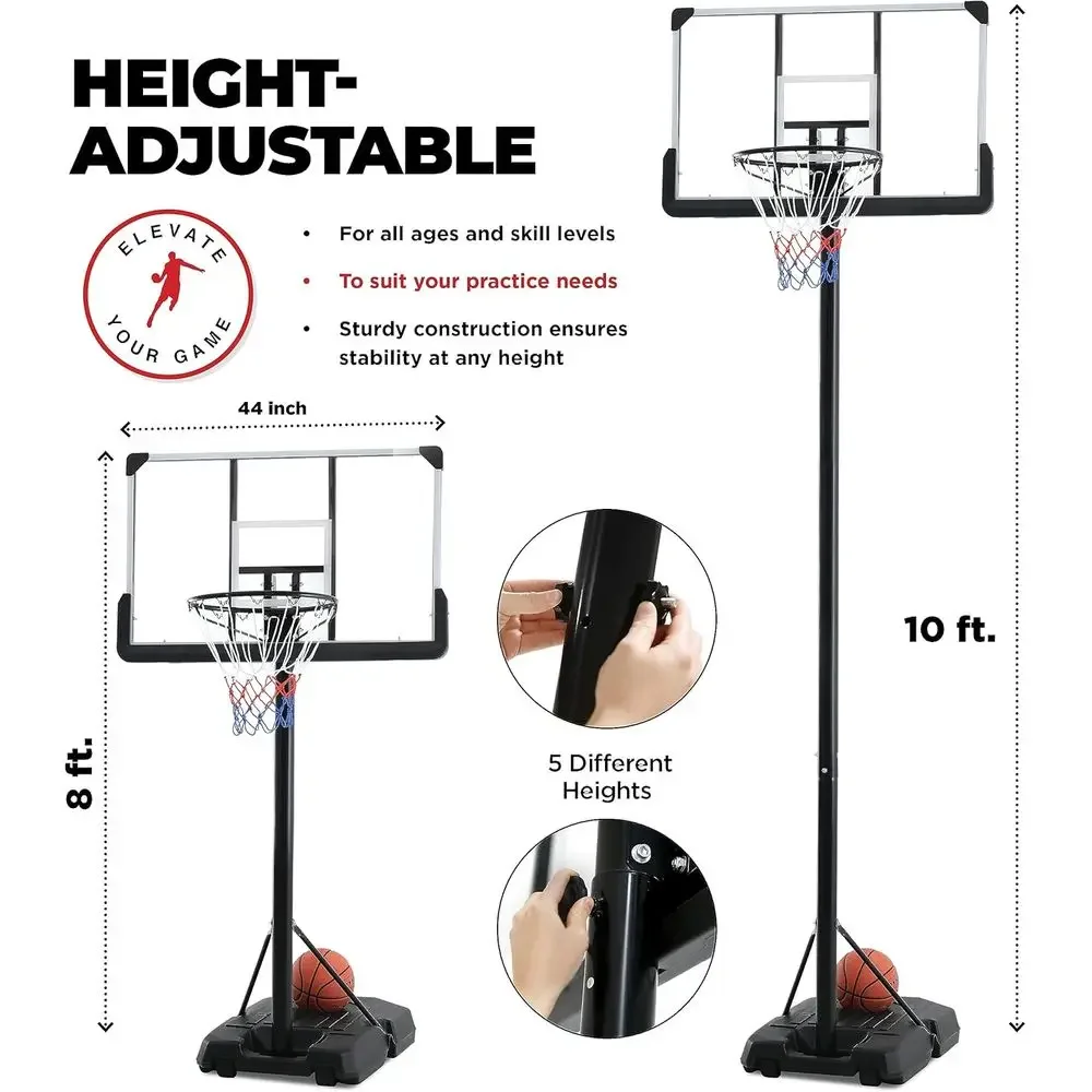 Sistema de Aro de Baloncesto A - Basketball Hoop Outdoor reseña y precio