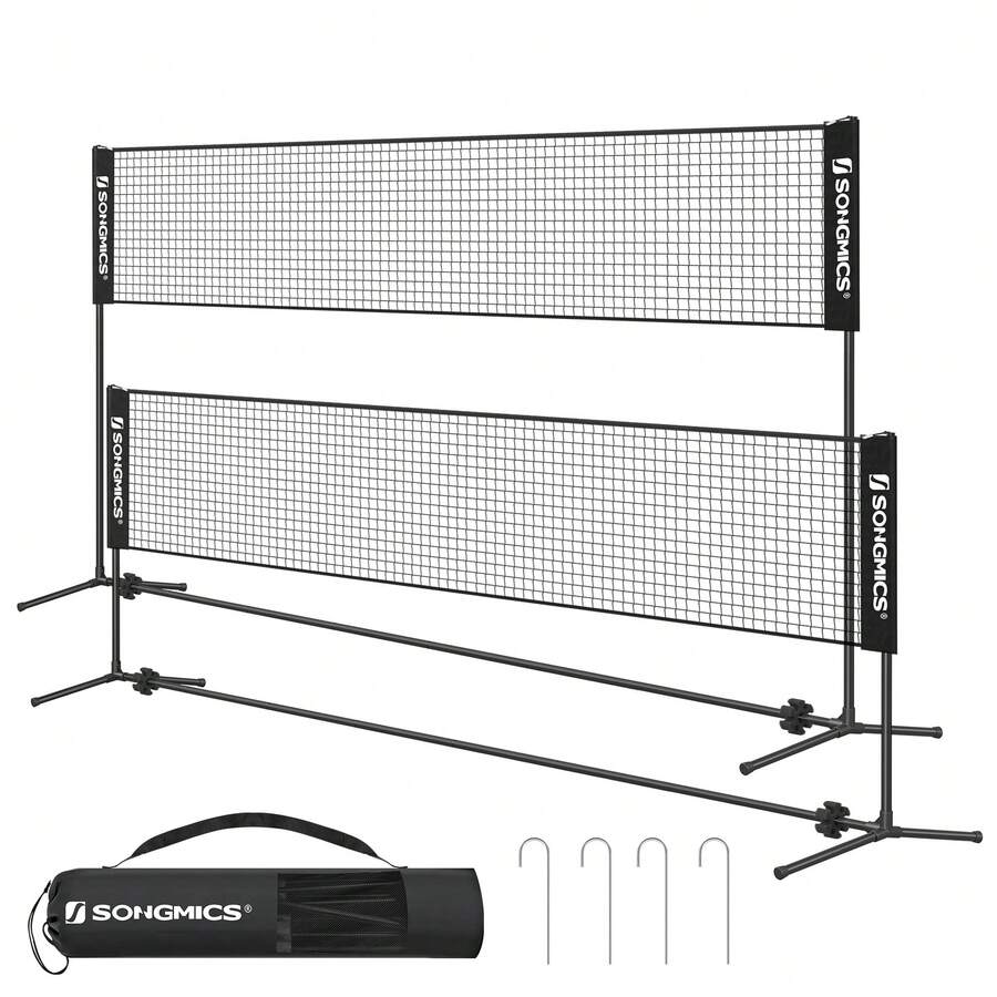 Red de bádminton, red de volei - Kids Outdoor Volleyball Net reseña y precio