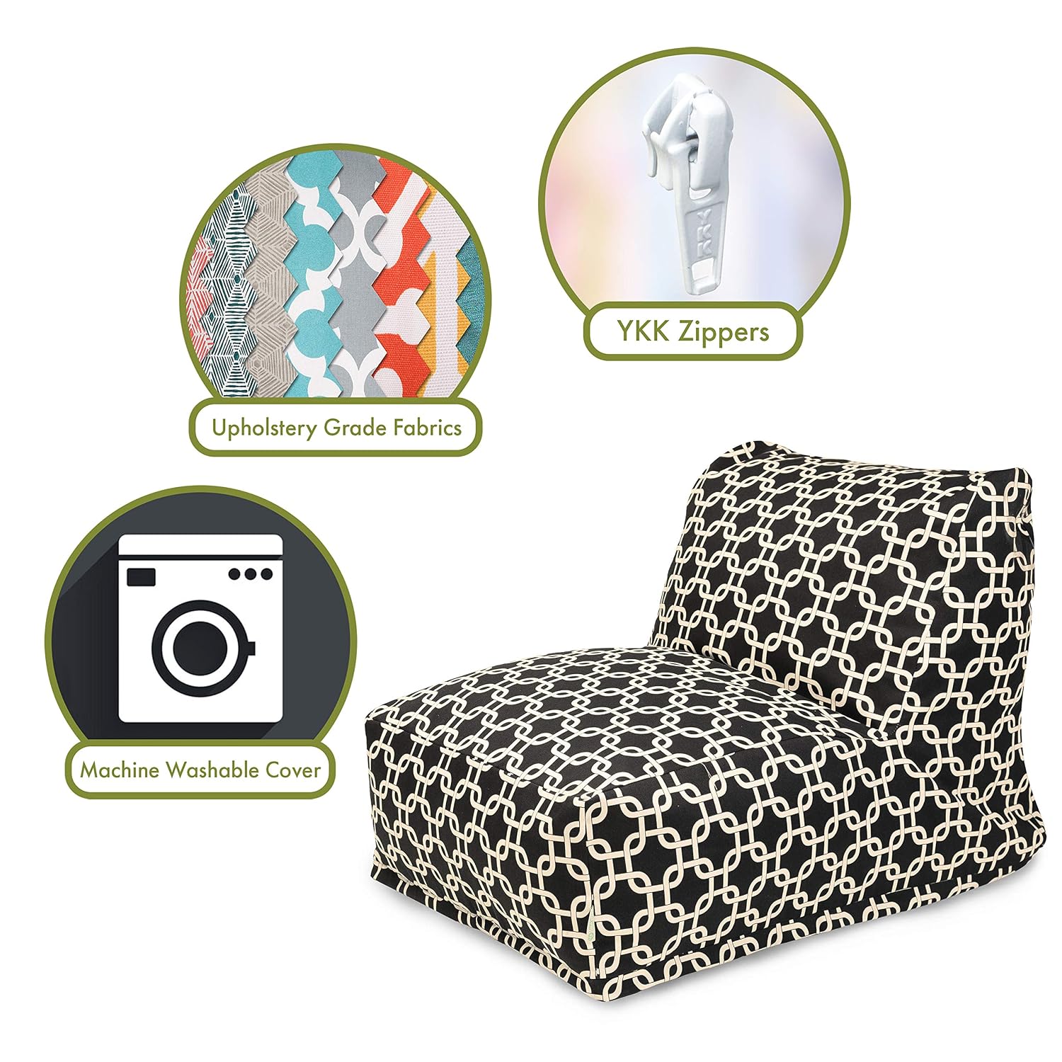 Sillón Puff Grande para Adulto - Kids Outdoor Bean Bag Chair reseña y precio