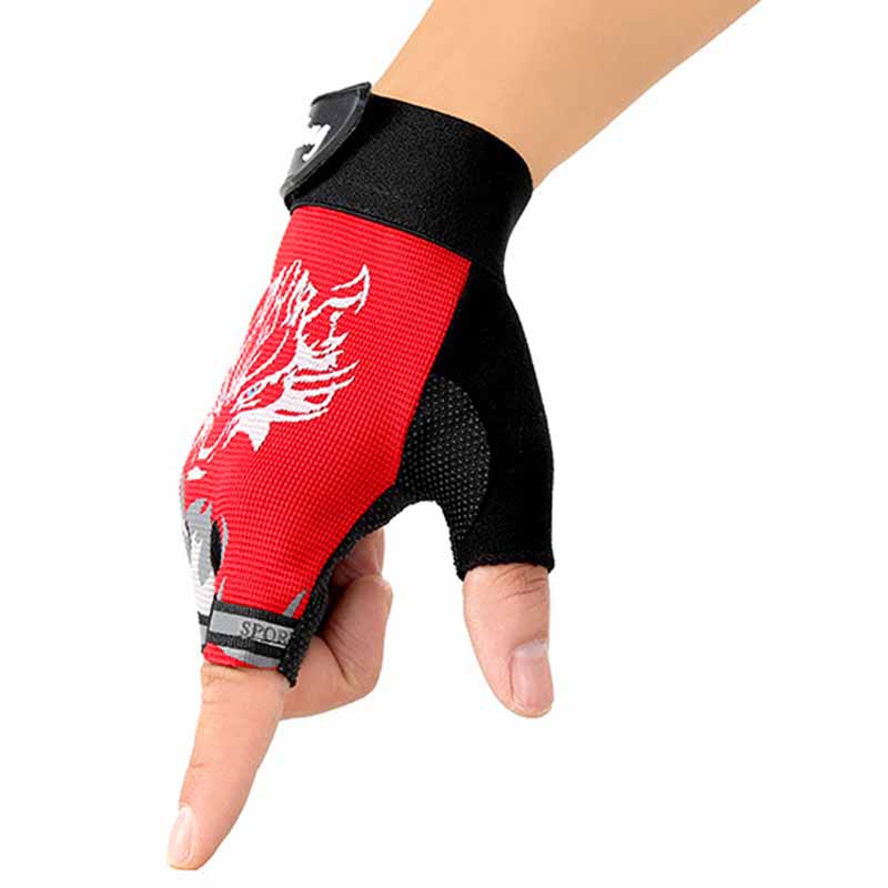 Guantes de medio dedo Unisex p - Kids Outdoor Gloves reseña y precio