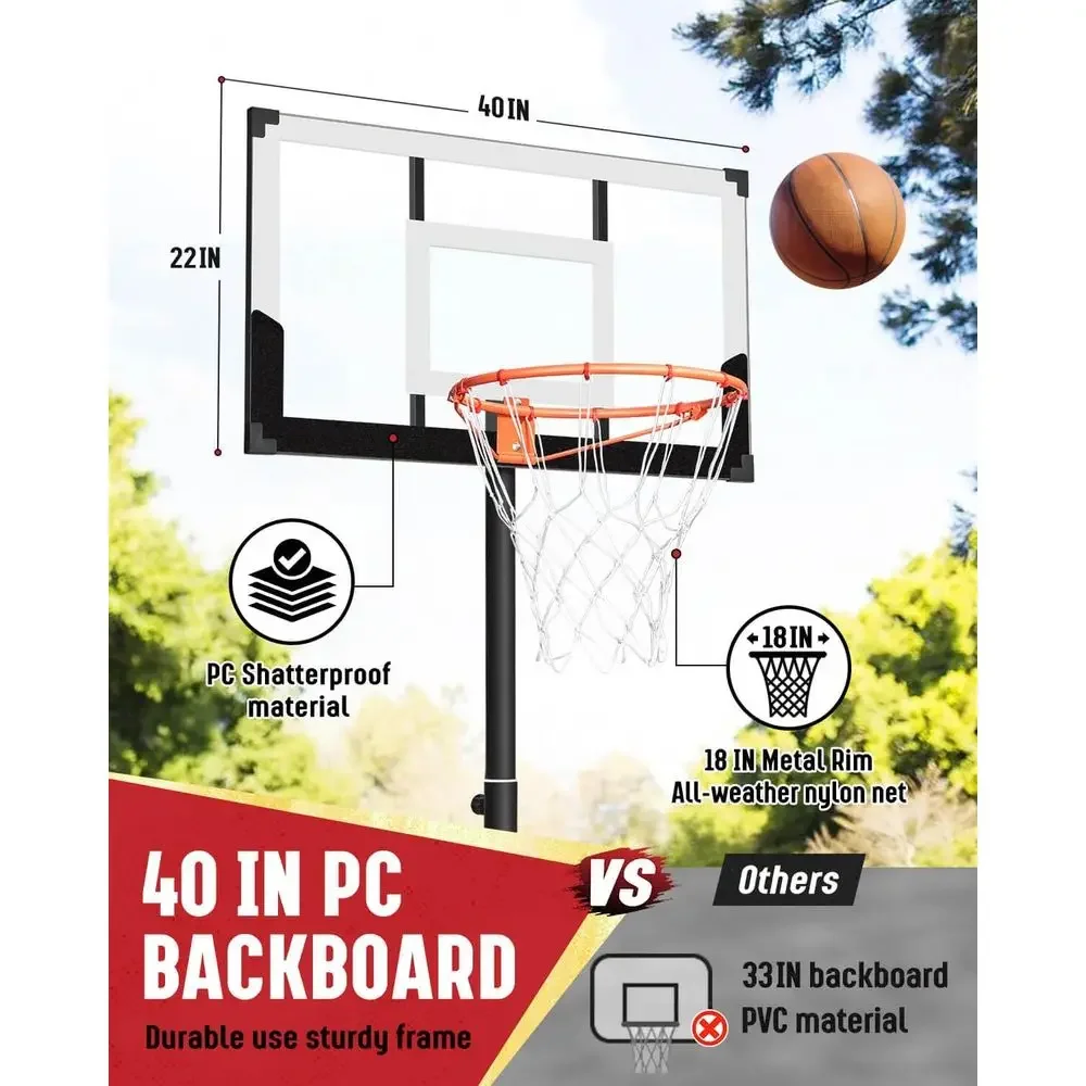 Aro de Baloncesto Ajustable pa - Basketball Hoop Outdoor reseña y precio