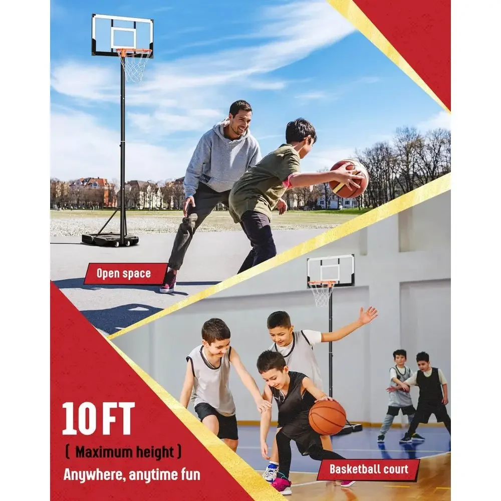 Aro de Baloncesto Ajustable pa - Basketball Hoop Outdoor reseña y precio