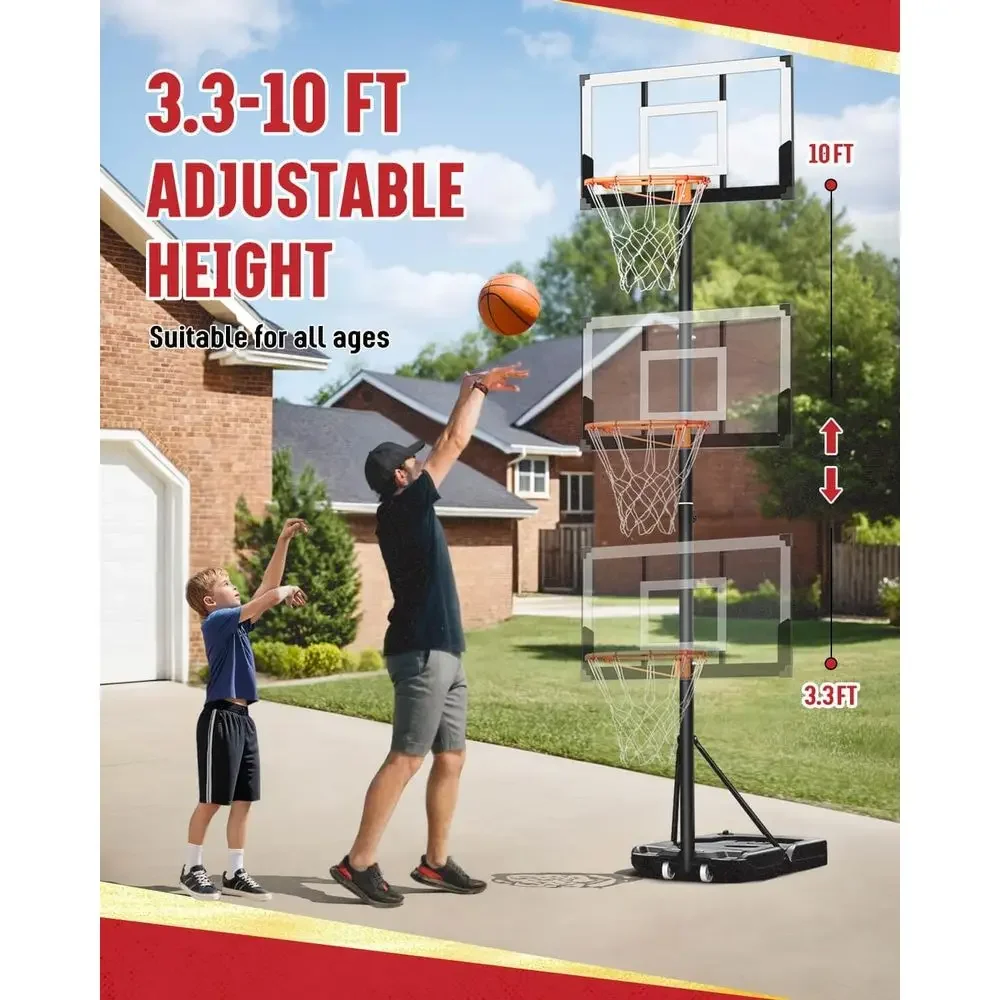 Aro de Baloncesto Ajustable pa - Basketball Hoop Outdoor reseña y precio