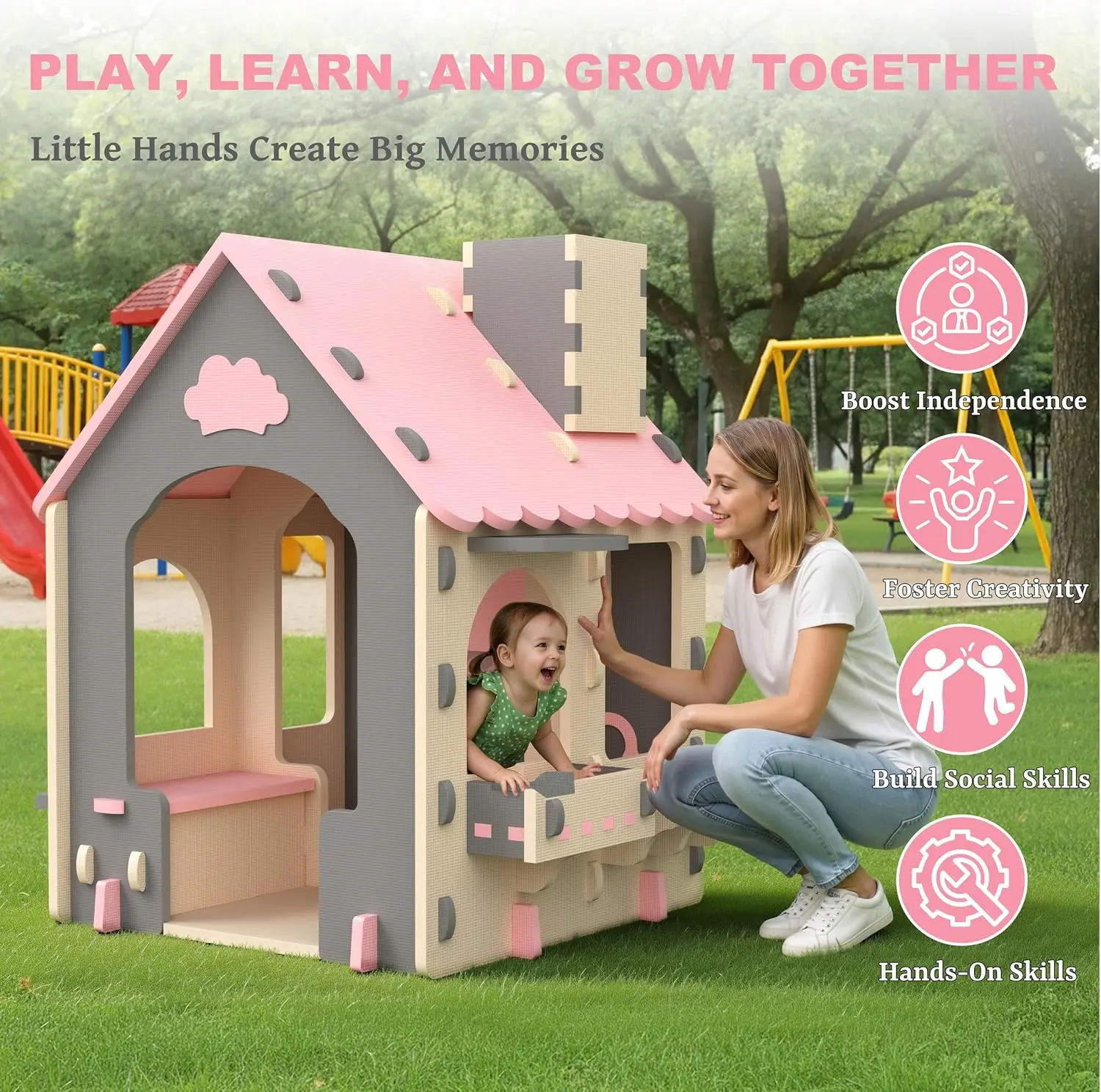 Casa de Juegos Infantil con Te - Kids Outdoor House With Kitchen reseña y precio