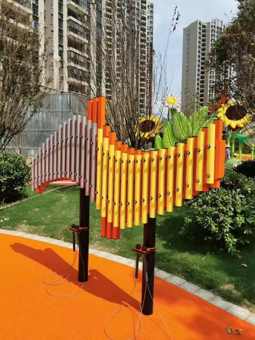 Instrumentos Musicales de Perc - Kids Outdoor Xylophone reseña y precio