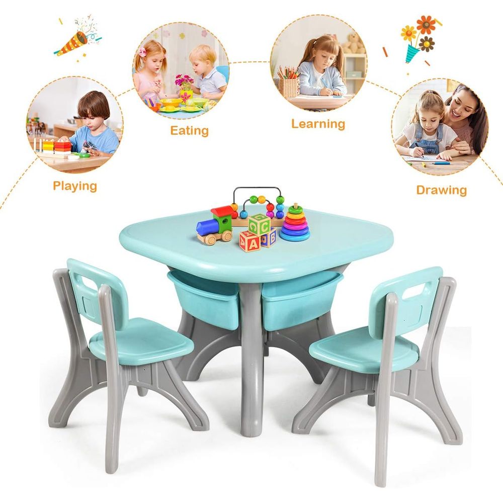 Mesa y Sillas para Niños, Jueg - Kids Outdoor Chair And Table reseña y precio