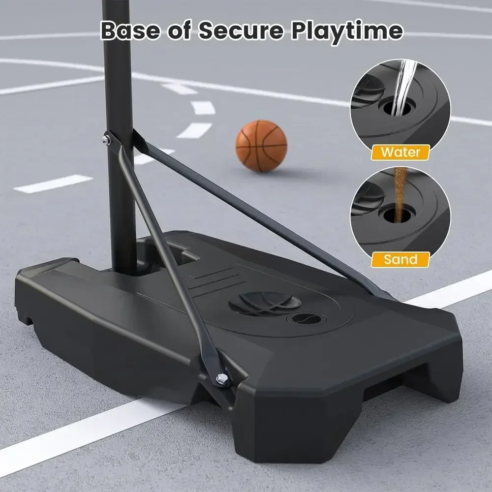 Aro de Baloncesto Portátil par - Basketball Hoop Outdoor reseña y precio